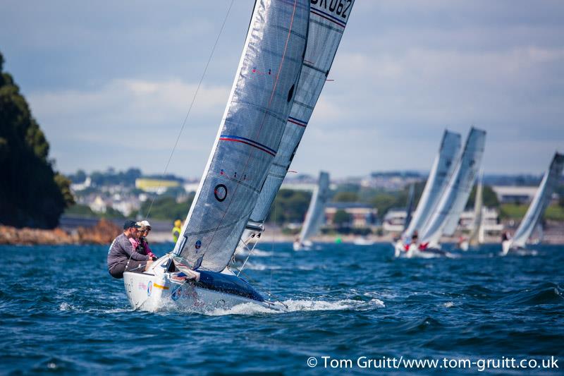 Plymouth Regatta 2016 day 2 photo copyright Tom Gruitt / www.tom-gruitt.co.uk taken at  and featuring the Seascape 18 class