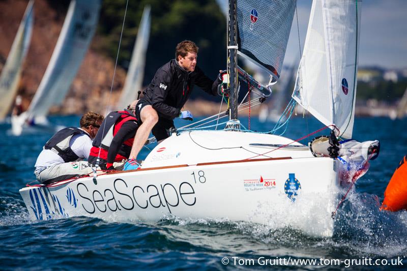 Plymouth Regatta 2016 day 2 photo copyright Tom Gruitt / www.tom-gruitt.co.uk taken at  and featuring the Seascape 18 class