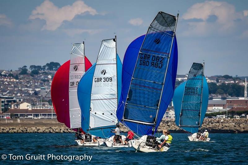 Seascape 18 National Championship during the Plymouth Regatta photo copyright Tom Gruitt / www.tom-gruitt.co.uk taken at Port of Plymouth Sailing Association and featuring the Seascape 18 class