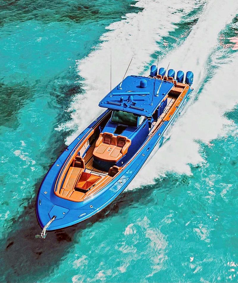 During a recent customisation of a Sea Dreams powerboat built by Tennessee-based HCB, Ultimate Marine, a custom house based in Orlando, Florida, fitted five SHOCK-WBV P series units under the seating photo copyright Sea Sure taken at  and featuring the  class