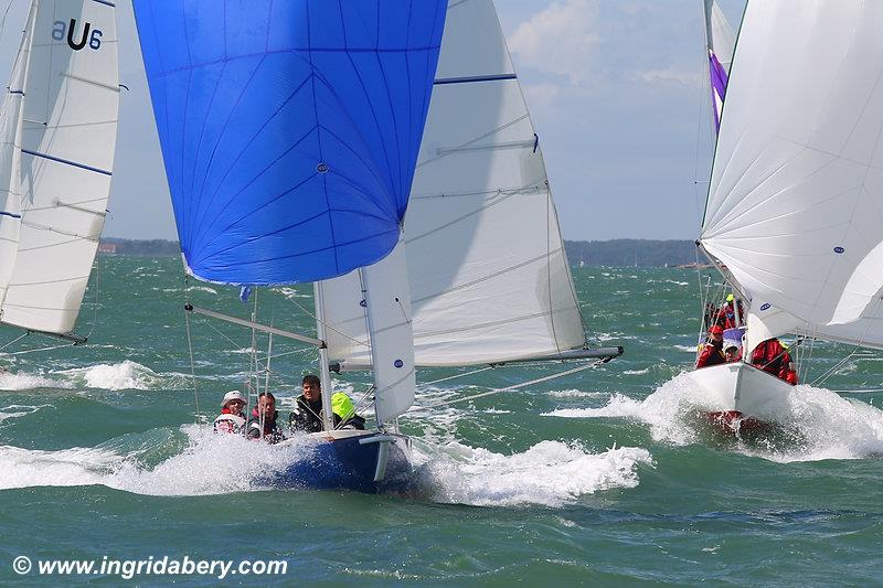 The sunshine returns on day 7 at Lendy Cowes Week 2017 photo copyright Ingrid Abery / www.ingridabery.com taken at Cowes Combined Clubs and featuring the Seaview Mermaid class