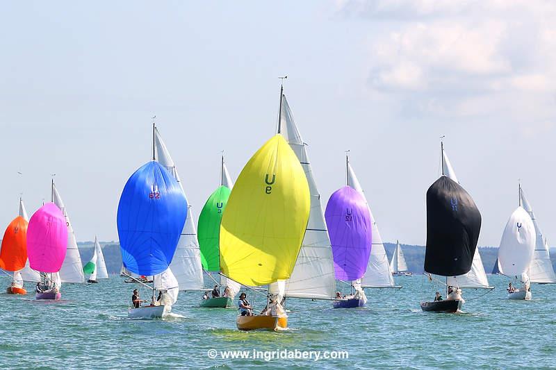 Cowes Week 2021 day 5 photo copyright Ingrid Abery / www.ingridabery.com taken at Cowes Combined Clubs and featuring the Seaview Mermaid class