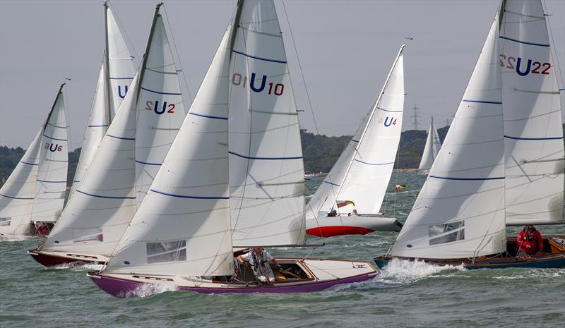 Cowes Week day 3 photo copyright Martin Augustus / www.sailingimages.co.uk taken at Cowes Combined Clubs and featuring the Seaview Mermaid class