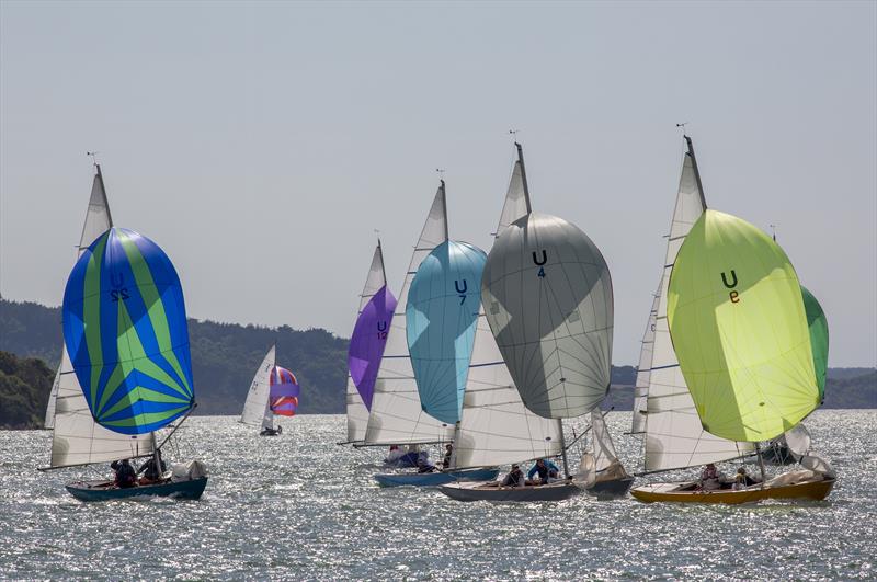 Cowes Week day 3 photo copyright Martin Augustus / www.sailingimages.co.uk taken at Cowes Combined Clubs and featuring the Seaview Mermaid class