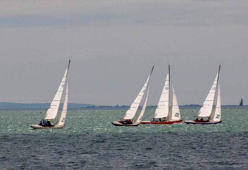 Cowes Week day 6 photo copyright Martin Augustus / www.sailingimages.co.uk taken at Cowes Combined Clubs and featuring the Seaview Mermaid class