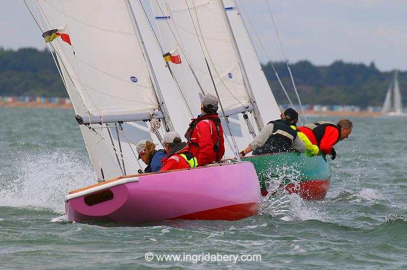 Day 5 of Cowes Week 2023 photo copyright Ingrid Abery / www.ingridabery.com taken at Cowes Combined Clubs and featuring the Seaview Mermaid class