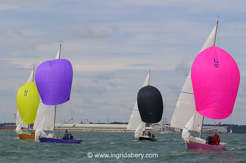 Day 5 of Cowes Week 2023 photo copyright Ingrid Abery / www.ingridabery.com taken at Cowes Combined Clubs and featuring the Seaview Mermaid class