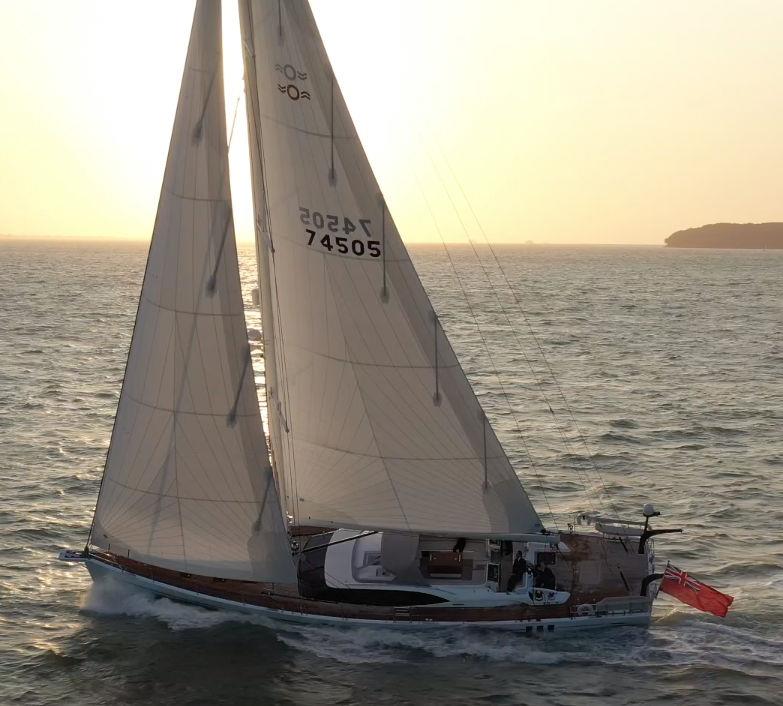 Oyster 745 undersail with Selde´n Mast and Boom photo copyright Selde´n Mast taken at  and featuring the  class