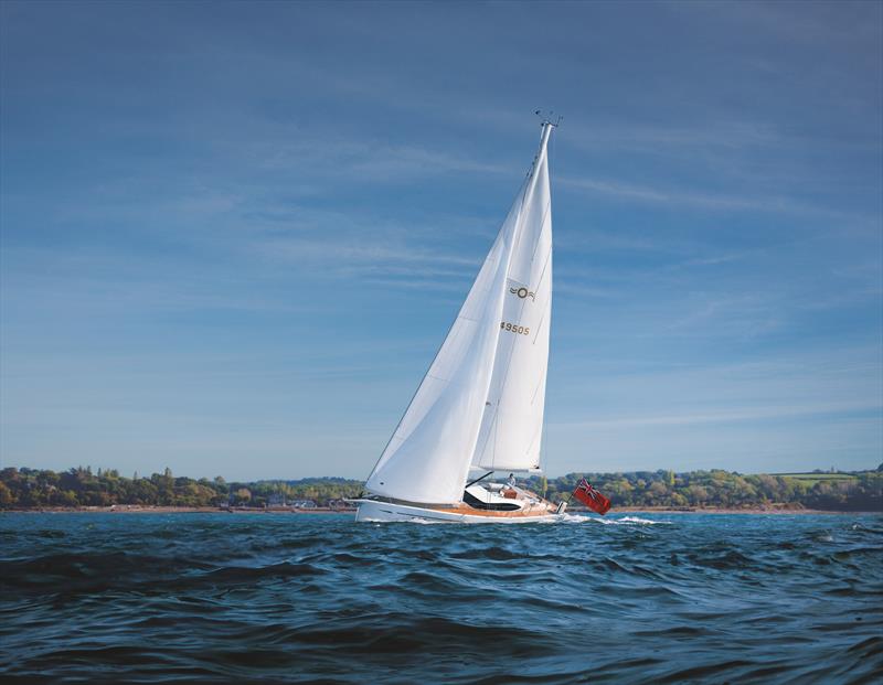 Oyster 495 sailing in the Solent photo copyright Oyster Yachts taken at  and featuring the  class