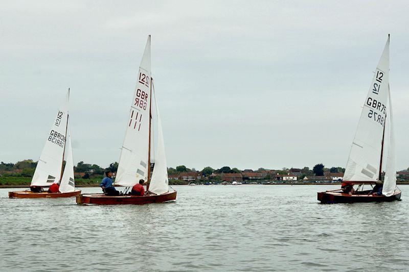 Light winds for Sharpie open meeting at Overy Staithe photo copyright Jeremy Neville-Eliot taken at Overy Staithe Sailing Club and featuring the Sharpie class