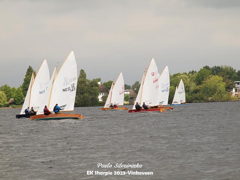 Sharpie Europeans 2023 at Vinkeveen, The Netherlands photo copyright Paulo Silveirinha taken at  and featuring the Sharpie class