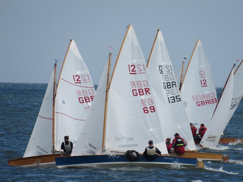 12sqM Sharpie Europeans photo copyright James Case taken at Brancaster Staithe Sailing Club and featuring the Sharpie class