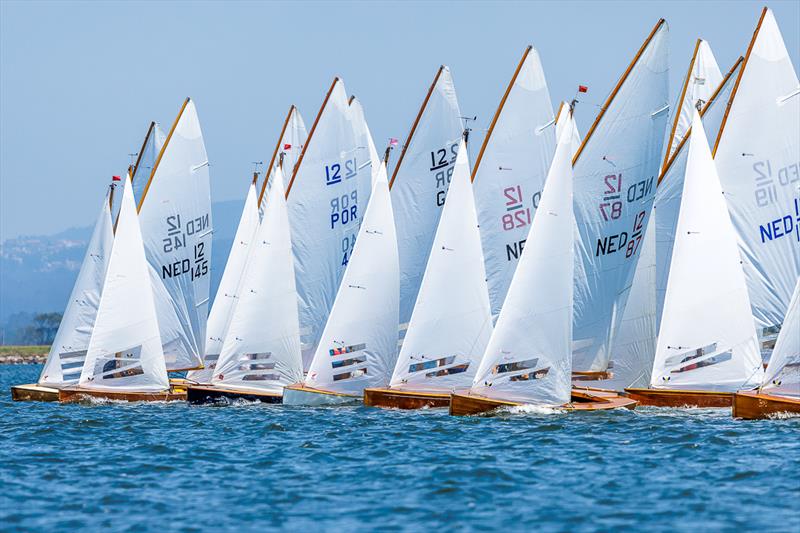 Start of the first race - Sharpie European Championship in Torreira, Portugal - photo © Helder Jose Marques Caixinha / linktr.ee/hlittlebox
