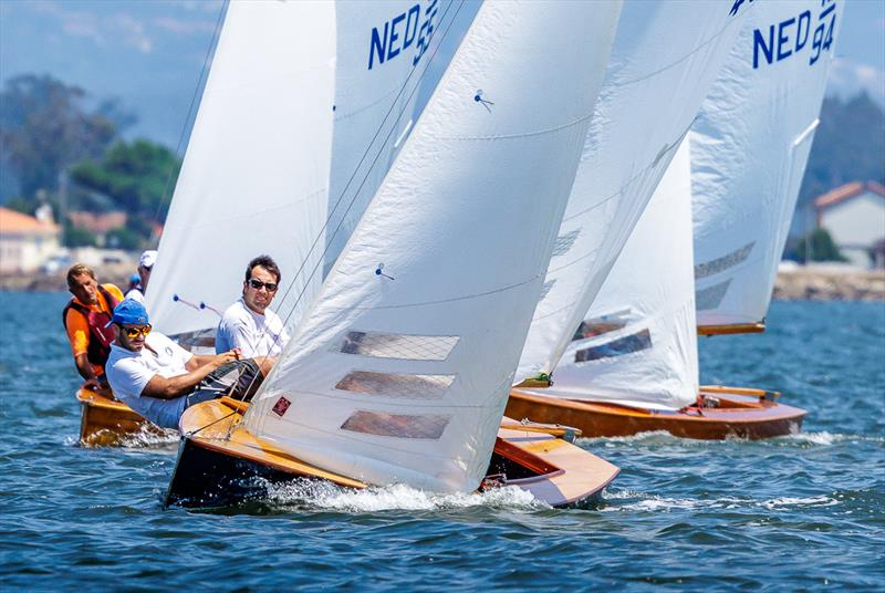 Bernardo Calão and Antonio Oliveira, second overall - Sharpie European Championship in Torreira, Portugal - photo © Helder Jose Marques Caixinha / linktr.ee/hlittlebox