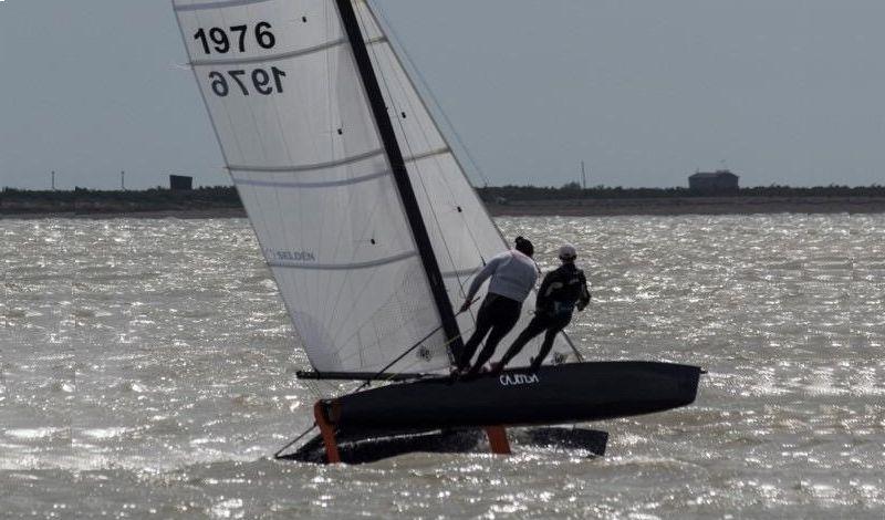 Shearwater National Championships at Brightlingsea day 1 photo copyright Sam Vaughan taken at Brightlingsea Sailing Club and featuring the Shearwater class