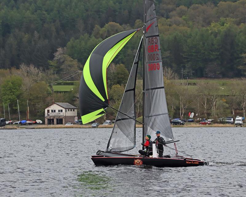 Shearwater travellers at the Bala Catamaran Open 2022 photo copyright John Hunter taken at Bala Sailing Club and featuring the Shearwater class