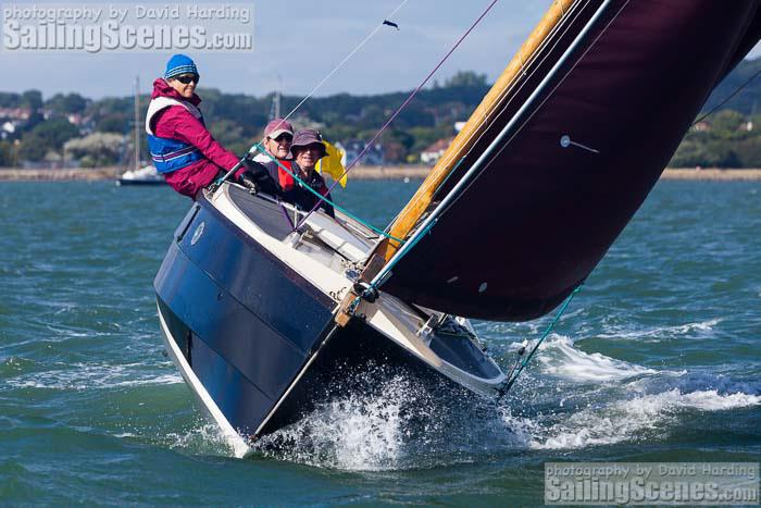 adidas Poole Week day 2 photo copyright David Harding / www.sailingscenes.com taken at Parkstone Yacht Club and featuring the Shrimper class