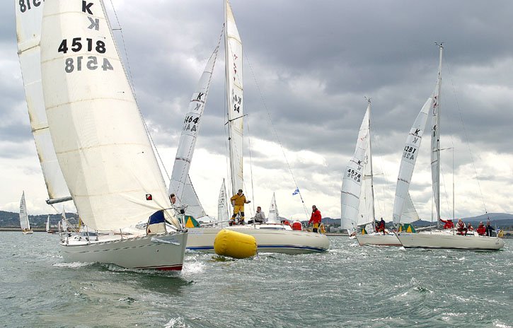 Chubb Insurance Team Racing Challenge in Dublin Bay sailed on Sigma 33's photo copyright David Branigan taken at Royal Alfred Yacht Club and featuring the Sigma 33 class