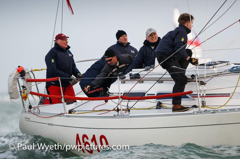 Garmin Hamble Winter Series day 8 - photo © Paul Wyeth / www.pwpictures.com