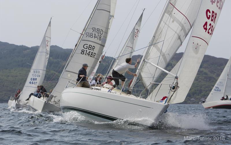 Scottish Series 2018 day 3 photo copyright Marc Turner / CCC taken at Clyde Cruising Club and featuring the Sigma 33 class