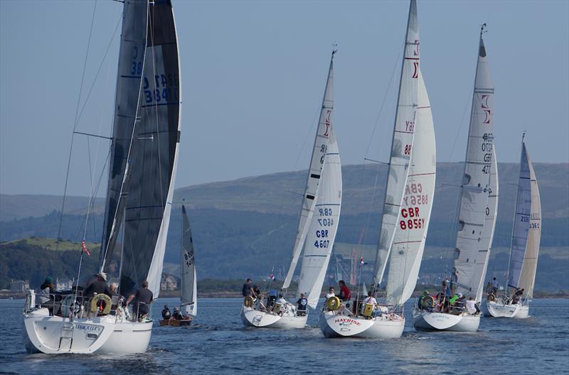 Largs Regatta Festival 2019 photo copyright Marc Turner / www.pfmpictures.co.uk taken at Largs Sailing Club and featuring the Sigma 33 class