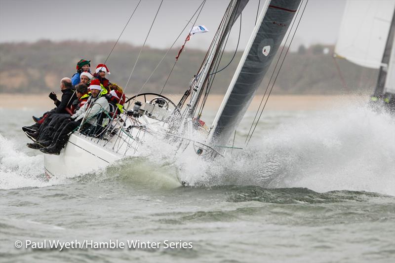 With Alacrity, Sigma 38 during the HYS Hamble Winter Series photo copyright Paul Wyeth / pwpictures.com taken at Hamble River Sailing Club and featuring the Sigma 38 class