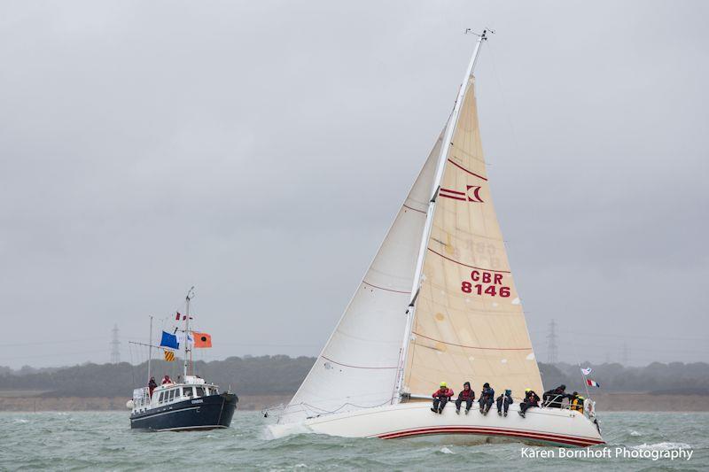 With Alacrity wins class 3 on week 2 of the HYS Hamble Winter Series - photo © Karen Bornhoft / www.karenbornhoft.com