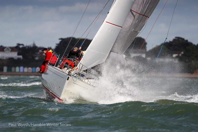 Hamble Winter Series - With Alacrity photo copyright Paul Wyeth / www.pwpictures.com taken at Hamble River Sailing Club and featuring the Sigma 38 class