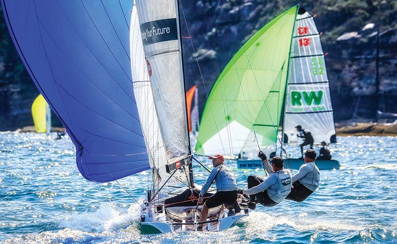 2017-18 Peroni Australia 16ft & 13ft Skiff Championships - Race 1 photo copyright Michael Chittenden taken at  and featuring the 16ft Skiff class