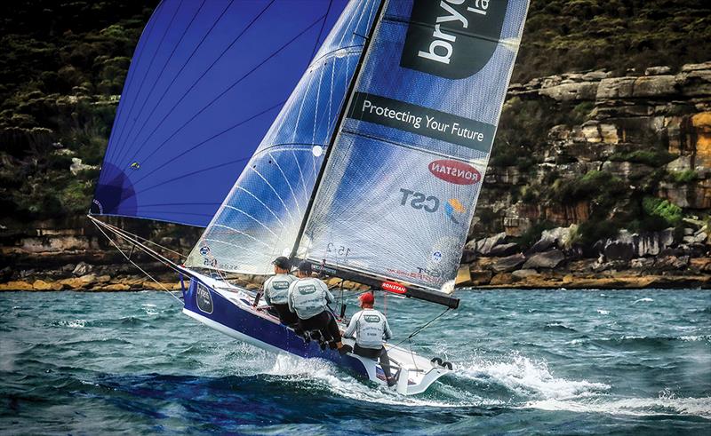 2017-18 Peroni Australia 16ft & 13ft Skiff Championships - Day 2 photo copyright Michael Chittenden taken at  and featuring the 16ft Skiff class