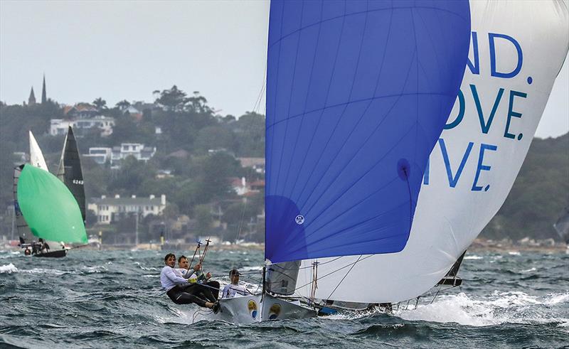 2017-18 Peroni Australia 16ft & 13ft Skiff Championships - Race 2 photo copyright Michael Chittenden taken at  and featuring the 16ft Skiff class