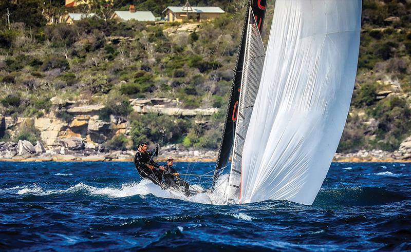 2017-18 Peroni Australia 16ft & 13ft Skiff Championships - Race 7 photo copyright Michael Chittenden taken at  and featuring the 16ft Skiff class
