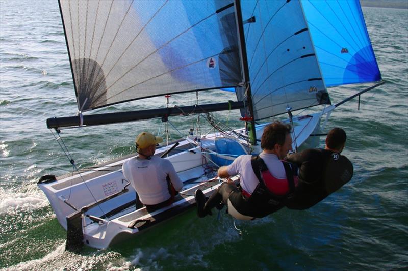 16-foot Skiffs - Sail Port Stephens photo copyright Mark Rothfield taken at Port Stephens Yacht Club and featuring the 16ft Skiff class