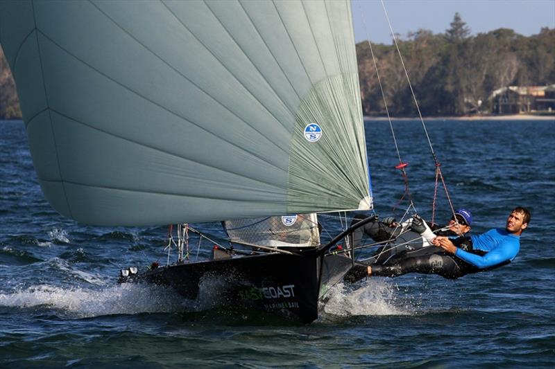 16-foot Skiffs - Sail Port Stephens - photo © Mark Rothfield