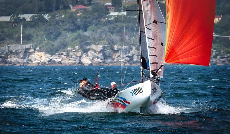 Australian 16ft Skiff Championships photo copyright Mark Rothfield taken at Port Stephens Sailing and Aquatic Club and featuring the 16ft Skiff class