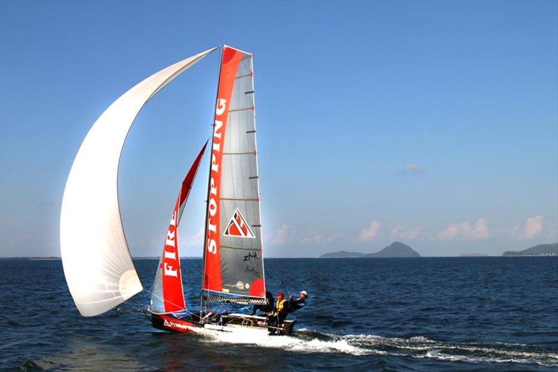 Port Stephens to give skiffs great rides photo copyright Mark Rothfield taken at Port Stephens Sailing and Aquatic Club and featuring the 16ft Skiff class