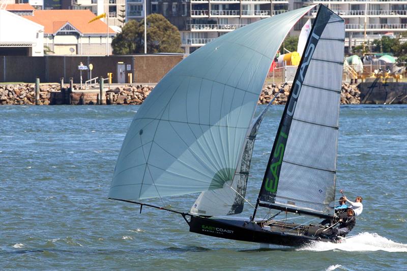 SailFest Newcastle Regatta - East Coast Marine photo copyright Mark Rothfield taken at Newcastle Cruising Yacht Club and featuring the 16ft Skiff class