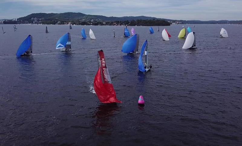 13' and 16' Skiff Australian National Championships photo copyright Gosford Sailing Club taken at Gosford Sailing Club and featuring the 16ft Skiff class