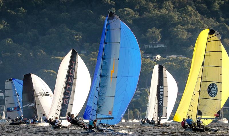 13' and 16' Skiff Australian National Championships photo copyright Gosford Sailing Club taken at Gosford Sailing Club and featuring the 16ft Skiff class