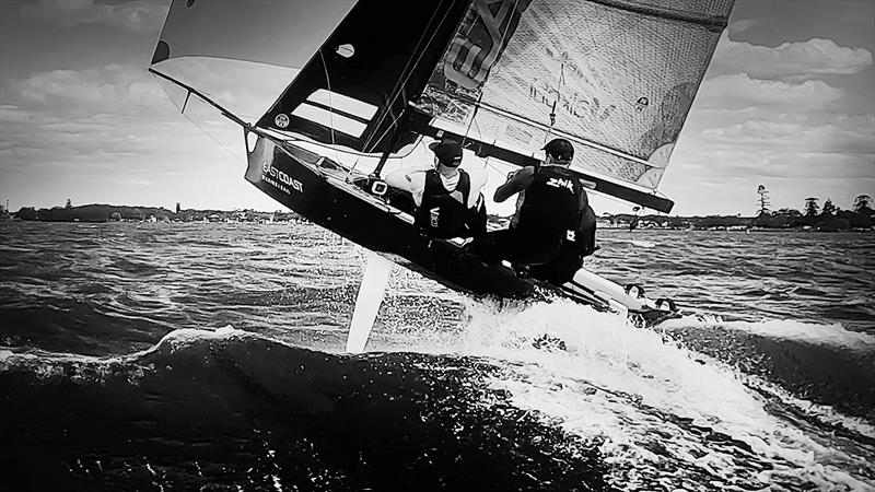 Belmont 16ft Skiffs: East Coast airborne - photo © Mark Rothfield, Promocean Media