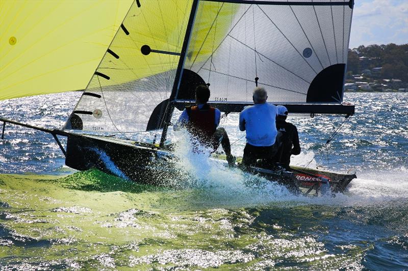 Ronstan - Red Pumps 16ft Skiff Australian Championships 2021-22, Day 1 - photo © Mark Rothfield