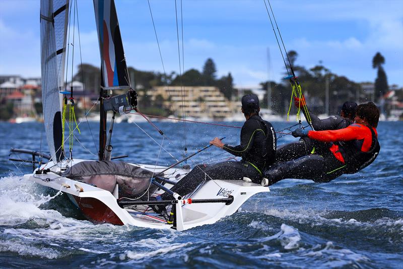 IMEI on day 3 of the Red Pumps 16ft Skiff Australian Championships 2021-22 - photo © Mark Rothfield