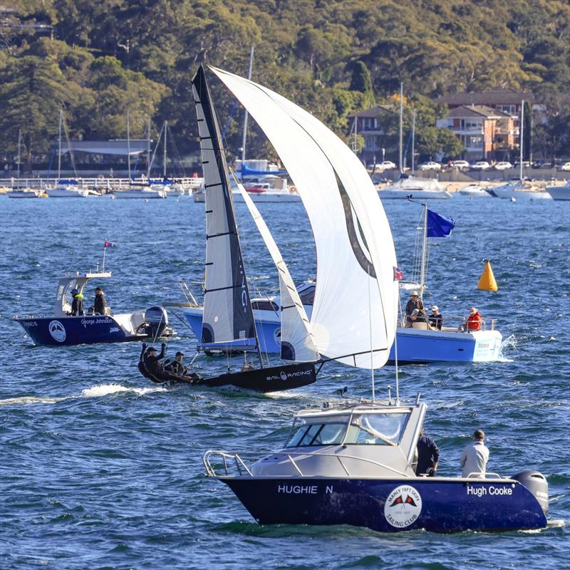 Volunteer fleet photo copyright SailMedia taken at Manly 16ft Skiff Sailing Club and featuring the 16ft Skiff class