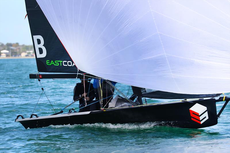 Skelcon 16ft Skiff photo copyright Mark Rothfield / Promocean Media taken at Belmont 16ft Sailing Club and featuring the 16ft Skiff class