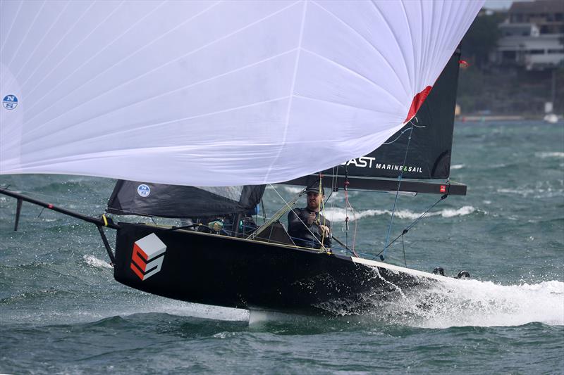 Skelcon 16ft Skiff photo copyright Mark Rothfield / Promocean Media taken at Belmont 16ft Sailing Club and featuring the 16ft Skiff class