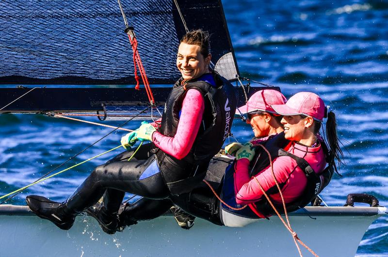Natalia Wisniewski - photo © Michael Chittenden / SailMedia / Manly 16s