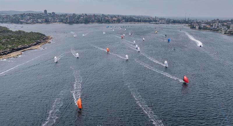 16ft & 13ft Skiff NSW State Titles 2025 photo copyright SailMedia | Michael Chittenden taken at Middle Harbour 16ft Sailing Club and featuring the 16ft Skiff class