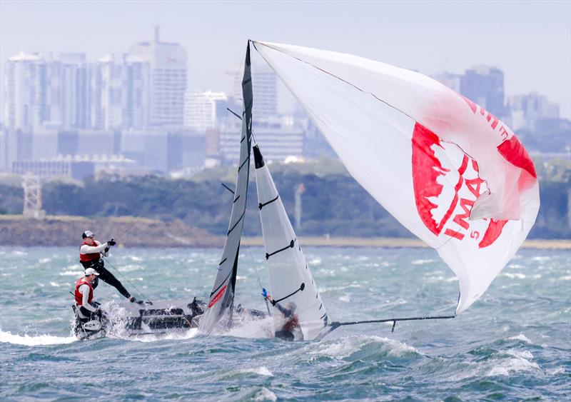 NSW 16'Skiff & 13'Skiff 2025 States photo copyright SailMedia | Michael Chittenden taken at St George Sailing Club and featuring the 16ft Skiff class
