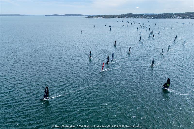 Australian 16ft & 13ft Skiff Championships Day 1