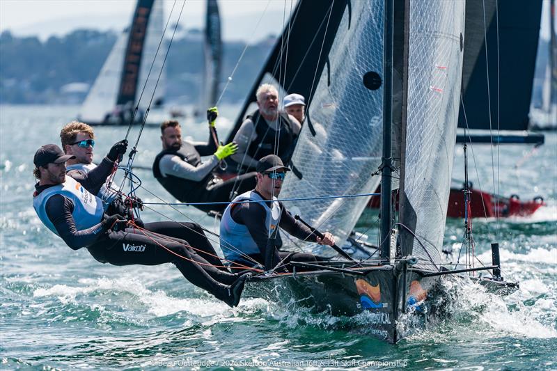Skelcon Australian 16ft & 13ft Skiff Championship Day 1 - photo © Beau Outteridge